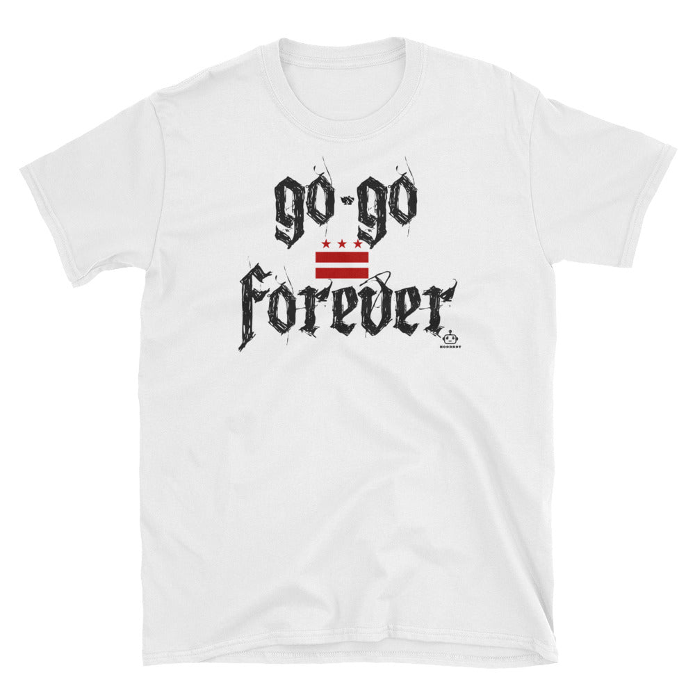 Go Go Forever DC Official White Short-Sleeve Unisex T-Shirt