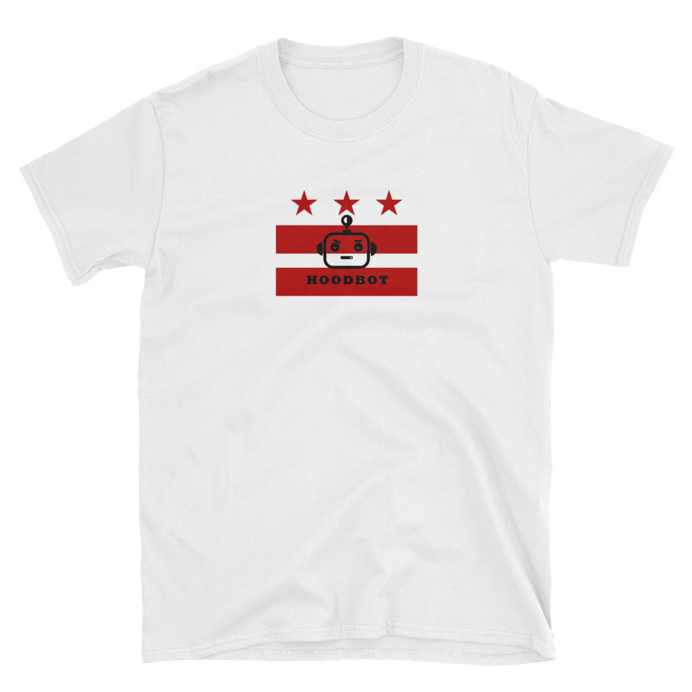 GO GO FOREVER HOODBOT DC FLAG Short-Sleeve Unisex T-Shirt
